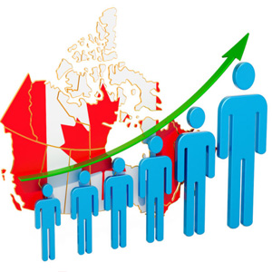 رشد جمعیت کانادا به بالاترین سطح